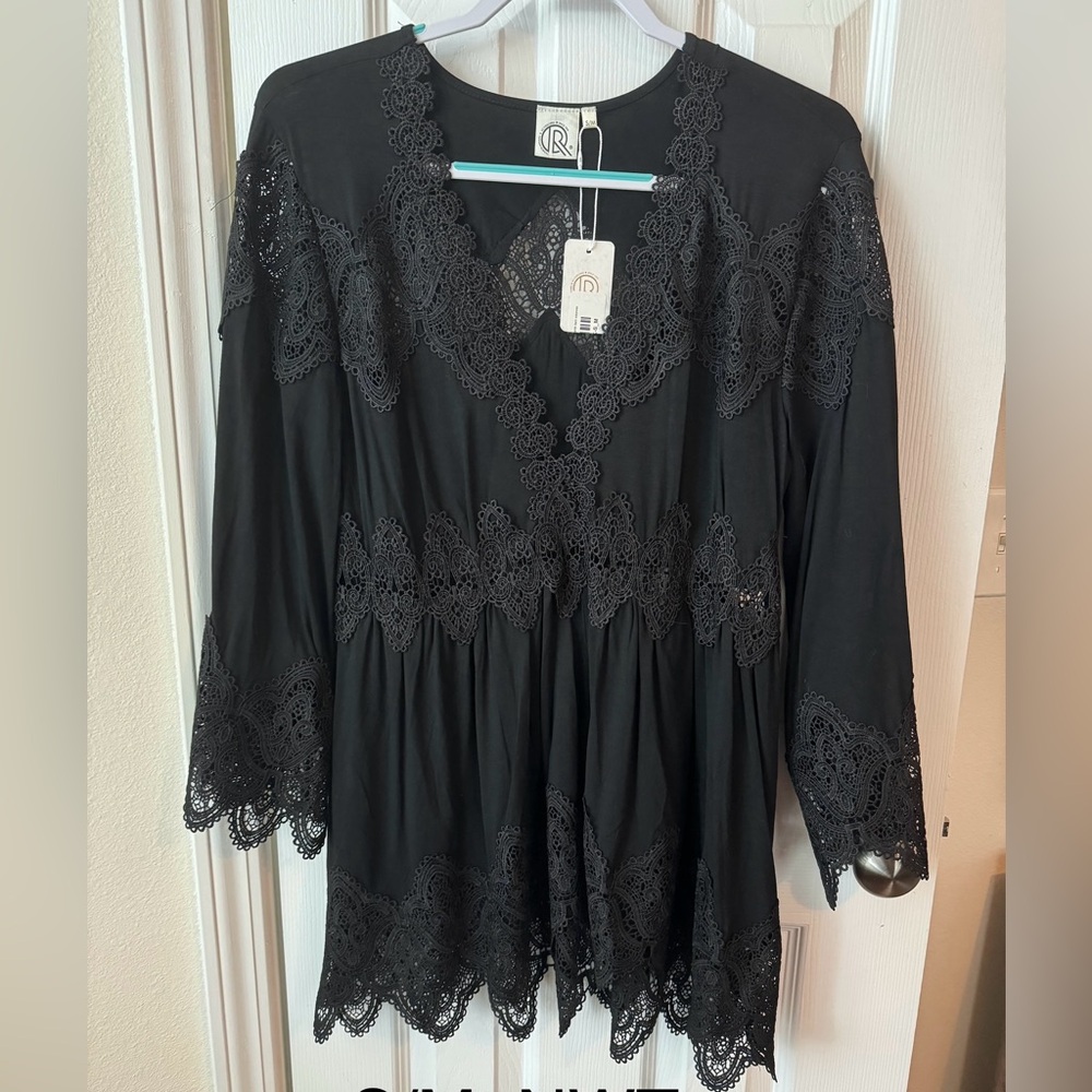 Lace Trim Top
